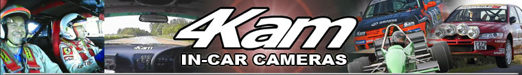 4Kam In Car Camera and Onboard Cams